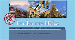 Desktop Screenshot of budainadihaz.hu